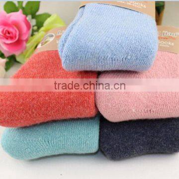 Womens Winter Warm Thickness Mid-calf Sports wool Terry Socks