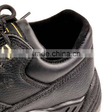 Anti-Puncture Slip Anti Static Suede Leather Toe Cap Safety Shoes photo-5