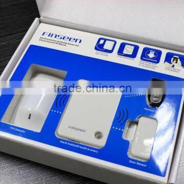 RF-FSK 868mhz/915mhz alarm system wireless Finseen IP alarm with remote control