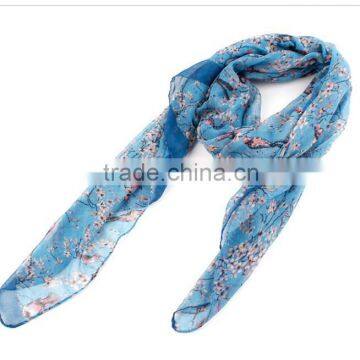 New Arrival Soild With Muticolors Tassel Fashion Bohemian Long Chiffon Scarf photo-3