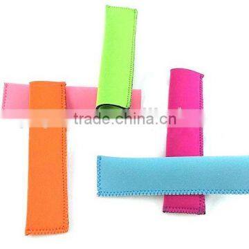 Colorful OEM Neoprene ice popsicle sleeve holder