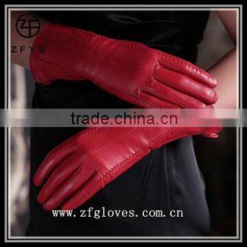 China wholesale nappa skin leather classic gloves