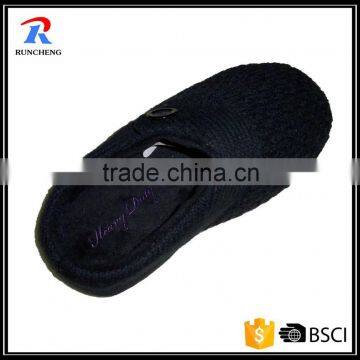 2015High Quality CottonTPR Toliet Slipper