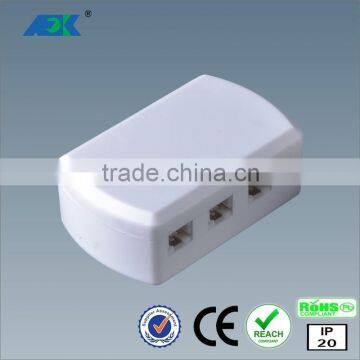 New 24V DC wire connector led mini junction box+DC socket led connector used in furnitures