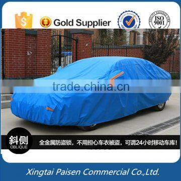 Responsible factory auto cover for sun, aluminum coating car cover, outdoor car cover for sun