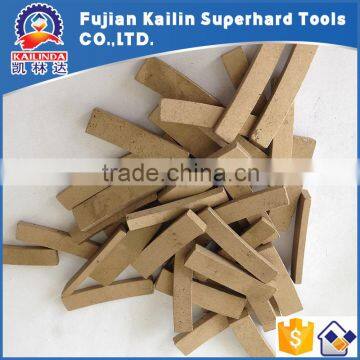 High quality marble diamond segmented gang saw tips for sale