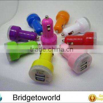 pacifier car charger 2USB car charger