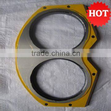 For Putzmeister Concrete Pump Spare Parts Spectacle Wear Plate and Wear Ring Professional Manufacturer photo-2
