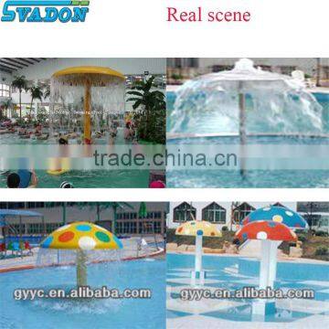 Swimming pool Water Mushroom for park equipment