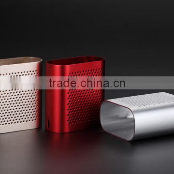 metal mini speaker housing aluminium stamping parts manufacturing factory in china