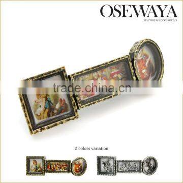 osewaya japan high quality hair accesories antique alice design barrette no moq