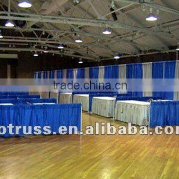 2015 China wholesale pipe and drape wedding stage backdrop decoration