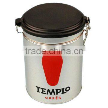 Air Tight Lid Tin Box for Tea & Coffee Packing