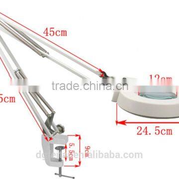 Vertical FT-86A LED Light Desktop 5X Magnifying Lamp Magnifier Workbench Lamps 20X photo-2