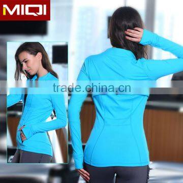 Wholesale Worktout Sports Clothing Women Fitness Spandex Yoga Jacket                        
                                                Quality Choice