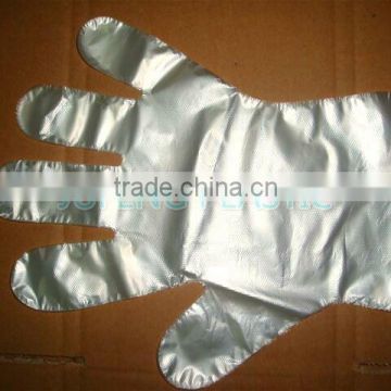 LDPE HDPE disposable PE gloves for medical using