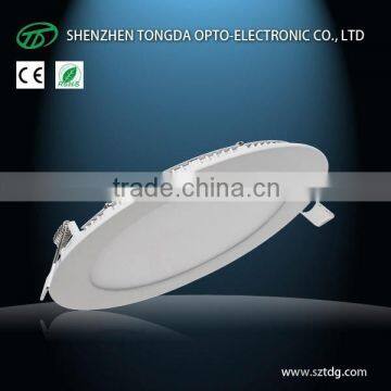 Round / Square Shape Residential Lighting LED Panel Light 6w-18w-24w (Ultra slim)