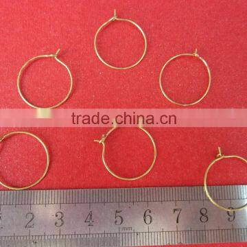 factory supply brass ear hook for fashion jewelry components