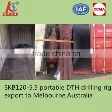 SKB120-5.5 electric motor portable drilling rig