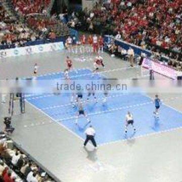 PVC Sports Flooring for Volleyball Court/Sports stadium