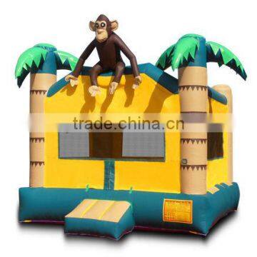 2016 Barry Jungel Monkey Bouncy Castles Inflatables,Inflatable Bouncer Castle