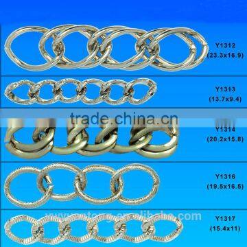 wholesale metal decoration chains/handbag chains