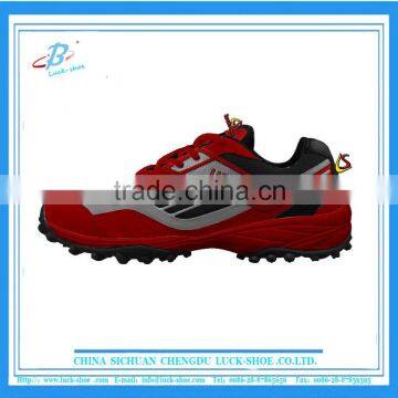 2016 hot sale cricket sport shoe, Wholesale comfortable sport cricket shoe, outdoor breathable cricket shoe