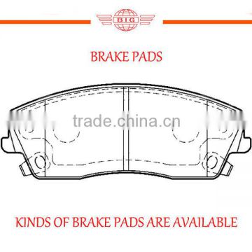 front axle brake pad back plate for CHRYSLER 300 saloon car