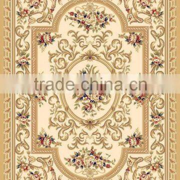 Luxury woven wilton floor carpet for hotel,reception hall,home used carpet