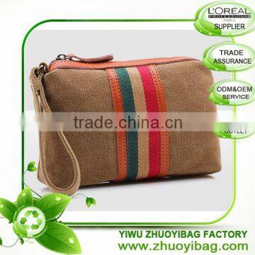 ZY193 Brand New Italy Cosmetic bag Canvas Cotton