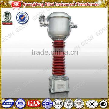 110kV High Voltage Gas SF6 Insulation Head Type Design Current Transformers