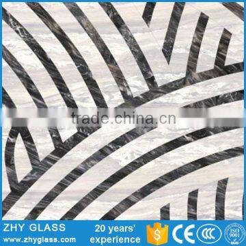 Italy Palissandro Polished Tiles Black And White Marble Chips
