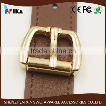 special design small golden metal zinc alloy pin buckle for belt