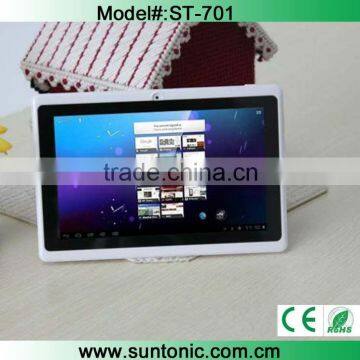 Cheap and hotselling 7 inch tablet pc with A13 CORTEX A8 1.2 Ghz