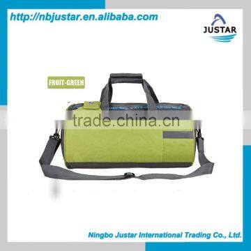 Unique Style Personalized Waterprooof Lightweight Barrel Lined Gym Sports Duffel Bag / Cylinder Sports Equipment Gym Bag photo-2