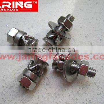 Undercut wall bolt,undercut fixing system for stone panel M6*18