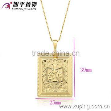 xuping jewelry hot sale new design 14K gold plated pendant