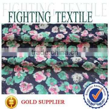 New Fashion 75d 100%polyester Printed Floral Chiffon/georgette Fabric photo-3