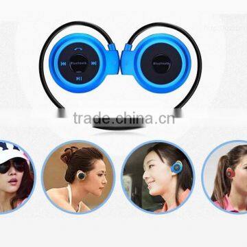 Mini503 20pcs Sport Bluetooth Speaker Headset Wireless Headphones mini-503 Hifi Music Player For iPhone 6