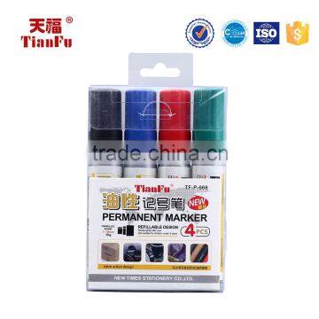 DIY art refill ink unique 4 color non-toxic permanent marker