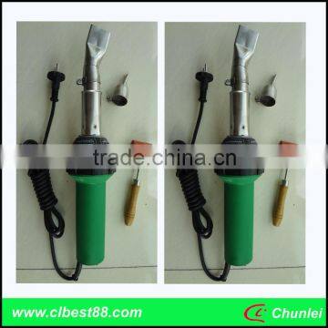 Hot air welding gun for PVC