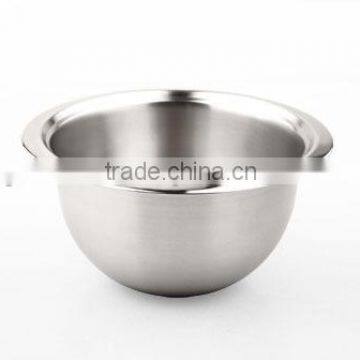 Stainless Steel Wide Rim Bowl