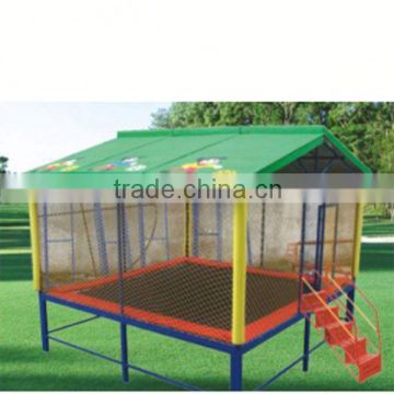 sport trampoline, ZY-TR453	single trampoline bungee harness