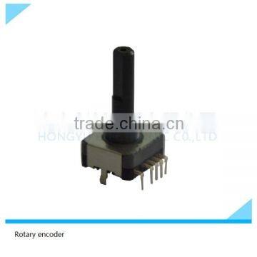 rotary encoder with flat type shaft, electric rotary encoder