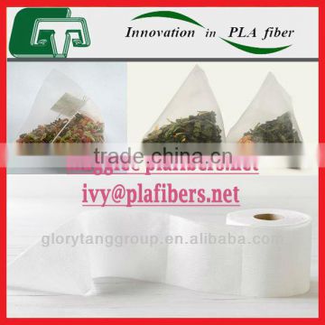 tea bag filter paper made of thermo-dot-bonding nonwoven, biodegradable tea bag filter paper                        
                                                Quality Choice