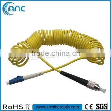 Singlemode G657B3 LC-FC 3M Fiber Optic Curl Cord for ONU