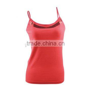 Lady lingerie loose tank tops wholesale women