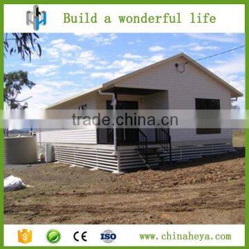 Fireproof good quality single storey modern prefabricated house for sale