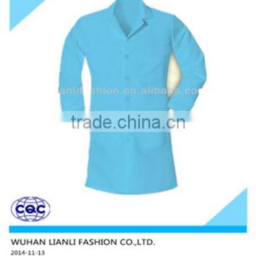 hot sales TC twill hospital uniform lab coat work wear coverall in apparel