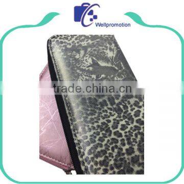 Long Style pu Leather Travel Women Wallet With Printing photo-5